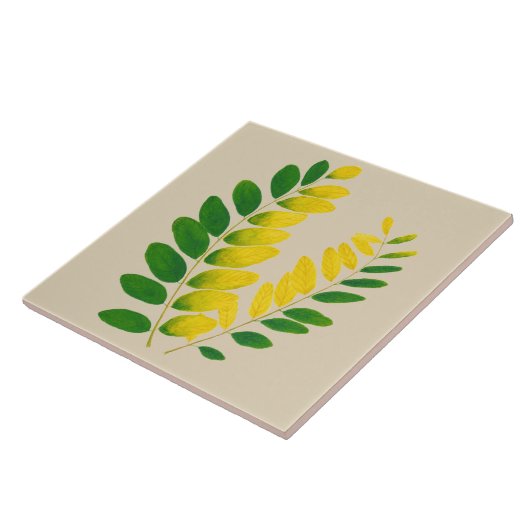 セラミックのタイル(II)の'Rann De Basanti' タイル (側面)