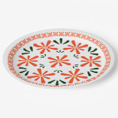 セラミックのポリッシュ伝統的デザイン。 ペーパープレート (アングル)