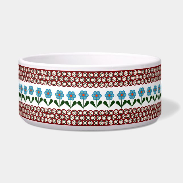 セラミックのポリッシュ伝統的デザイン ボウル (正面)