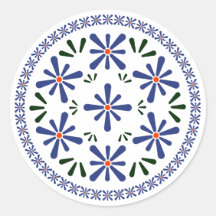 セラミックのポリッシュ伝統的デザイン。