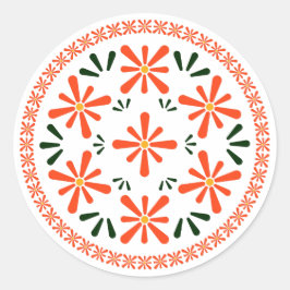 セラミックのポリッシュ伝統的デザイン。 ラウンドシール