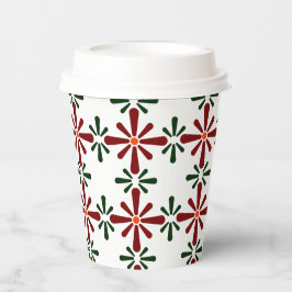 セラミックのポリッシュ伝統的デザイン。 紙コップ