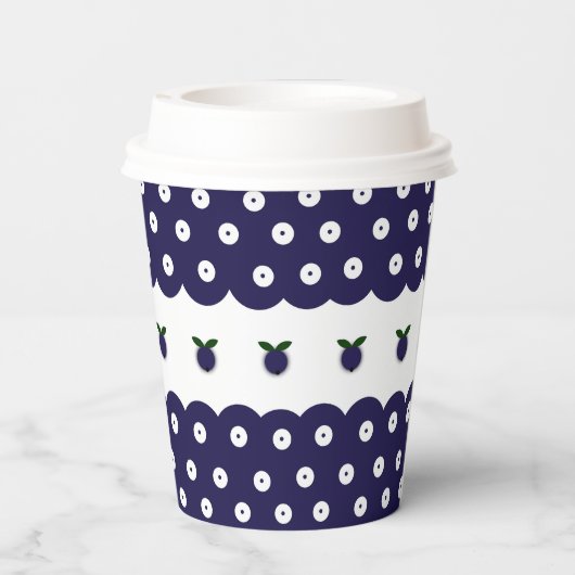 セラミックのポリッシュ伝統的デザイン。 紙コップ (裏面)