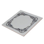 セラミックアールデコフレームタイル。 タイル (側面)