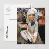 セラミックインディアン ポストカード (正面/裏面)