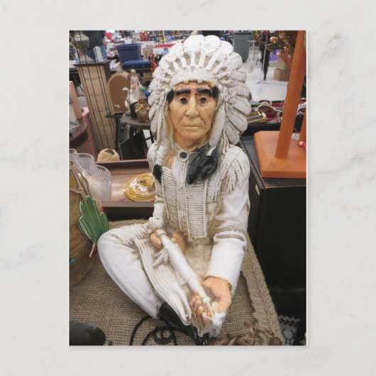 セラミックインディアン ポストカード (正面)