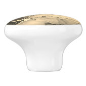 セラミックエレガントノブ セラミックノブ (側面)