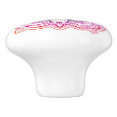 セラミックエレガントノブ セラミックノブ (側面)