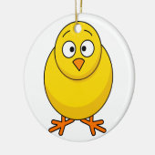 セラミックオーナメントとベビーヒック セラミックオーナメント (左)