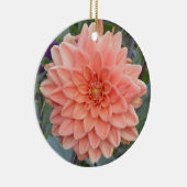 セラミックオーナメントと赤面ダリア セラミックオーナメント (右)
