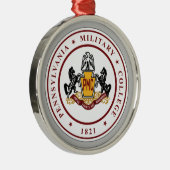 +セラミックオーナメントとPMCシールロゴ メタルオーナメント (右)