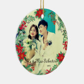 セラミックオーナメントの初めてのクリスマス セラミックオーナメント (右)