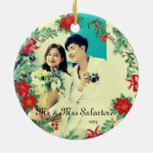 セラミックオーナメントの初めてのクリスマス セラミックオーナメント (裏面)