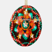 セラミックオーナメントフィリピンクリスマスランタン セラミックオーナメント (右)