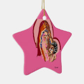 セラミックオーナメントヴァージンメアリーウィズベビーイエス セラミックオーナメント (右)