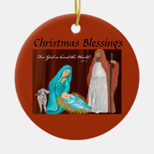 セラミックオーナメント (正面)