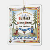 セラミックオーナメント～ザロッジサイネージ セラミックオーナメント (左)