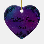 セラミックオーナメント – スケルトンフェアリー (裏面)