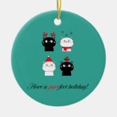 セラミックオーナメント – ピューフェクトホリデイ (正面)