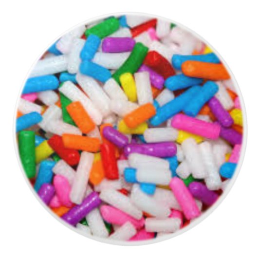 セラミックカスタムキャビネットノブを振りかける セラミックノブ (正面)