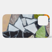 セラミックカラフルモザイクの床または壁。クリエイティブ Case-Mate iPhoneケース (裏面 (横))