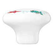 セラミックキャビネットつまみ海生活セラミックノブ セラミックノブ (側面)