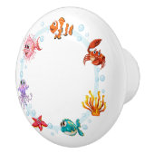 セラミックキャビネットつまみ海生活セラミックノブ セラミックノブ (右)