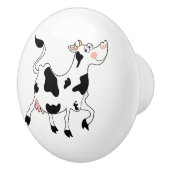 セラミックキャビネットつまみ牛 セラミックノブ (右)