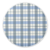 セラミックキャビネットのノブブループレイド セラミックノブ (正面)