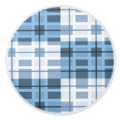 セラミックキャビネットのノブブループレイド セラミックノブ (正面)