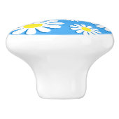 セラミックキャビネットのノブ セラミックノブ (側面)