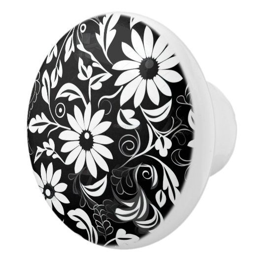 セラミックキャビネットのノブ セラミックノブ (右)