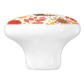 セラミックキャビネットのノブ セラミックノブ (側面)