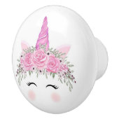 セラミックキャビネットのノブ – ユニコーン型セラミックノブ セラミックノブ (右)