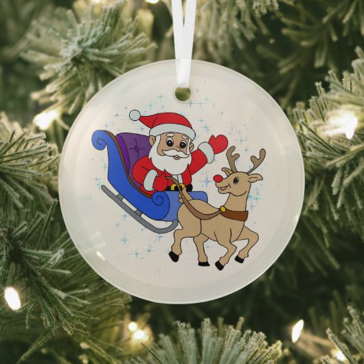 セラミッククリスマスオーナメント ガラスオーナメント (インサイチュ)