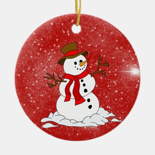 セラミッククリスマスオーナメント セラミックオーナメント (正面)