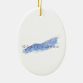 セラミッククリスマスオーナメント セラミックオーナメント (裏面)