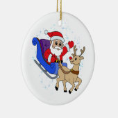 セラミッククリスマスオーナメント セラミックオーナメント (右)