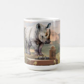 セラミックコーヒーマグヴィンテージサファリ コーヒーマグカップ (中央)