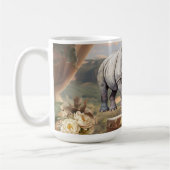 セラミックコーヒーマグヴィンテージサファリ コーヒーマグカップ (左)