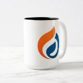 セラミックコーヒーマグ ツートーンマグカップ (正面右)