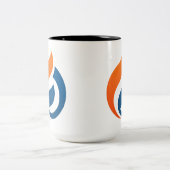 セラミックコーヒーマグ ツートーンマグカップ (中央)