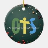 セラミックサークルオーナメント セラミックオーナメント (裏面)