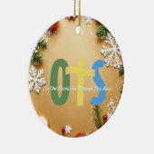 セラミックサークルオーナメント セラミックオーナメント (右)