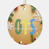 セラミックサークルオーナメント セラミックオーナメント (左)