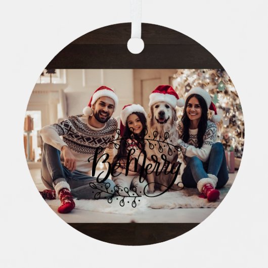 セラミックサークルオーナメント メタルオーナメント (正面)