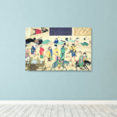 セラミックスの輸送 キャンバスプリント (インサイチュ (ウッドフロア))