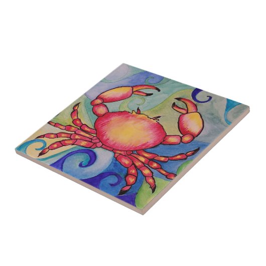 セラミックスカニ タイル (側面)