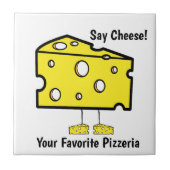 セラミックスタイルSayチーズピッツァお気に入りのーピザ タイル (正面)