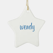 セラミックスパーソナライズされたター名前をカスタムするオーナメント セラミックオーナメント (右)